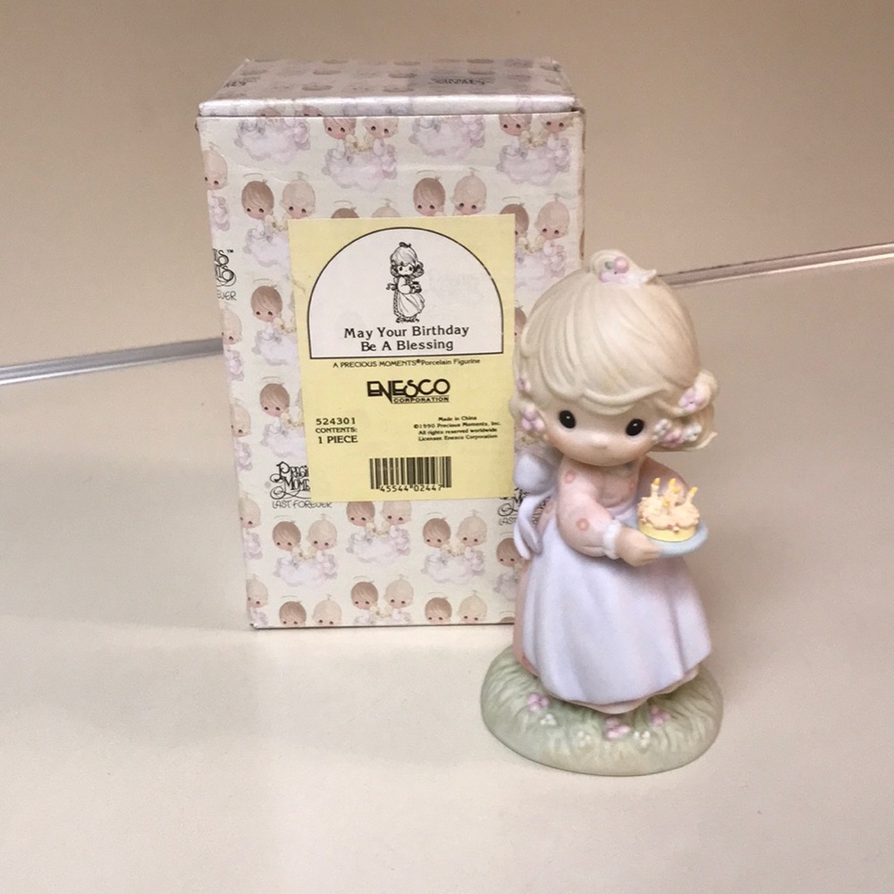 Precious Moments “May Your Birthday Be A Blessing” (Item #524301)